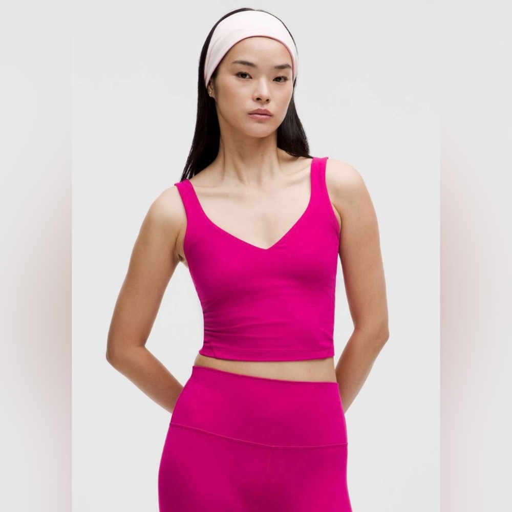 NWT Lululemon Align Tank Top Ripened Raspberry Size 10 A/B Cup